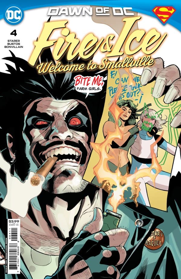 Fire & Ice: Welcome to Smallville #4 cover