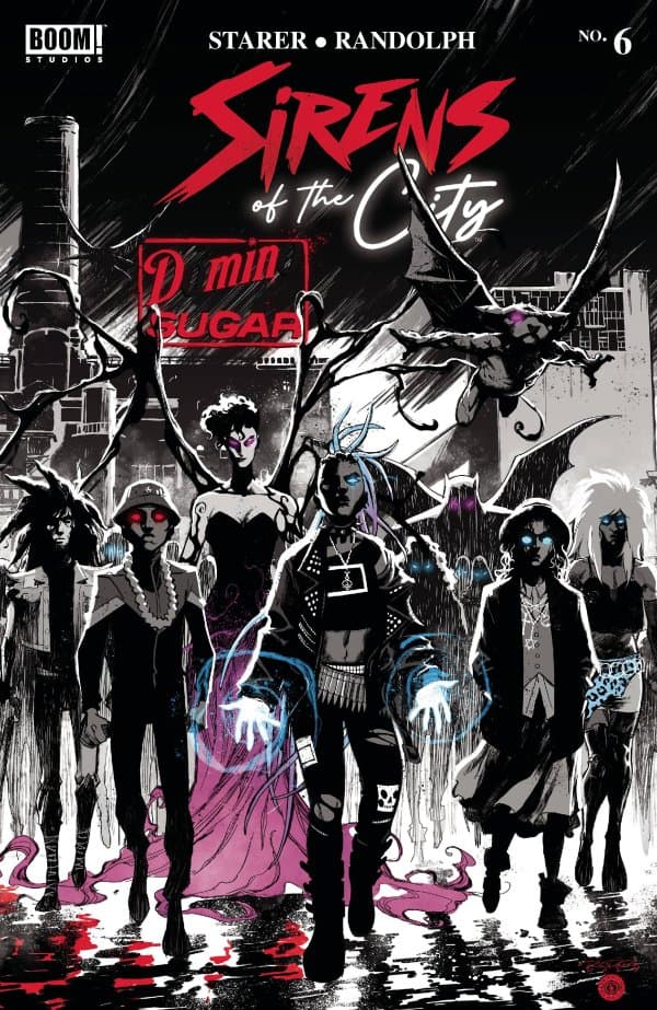 Sirens of the City #6 cover