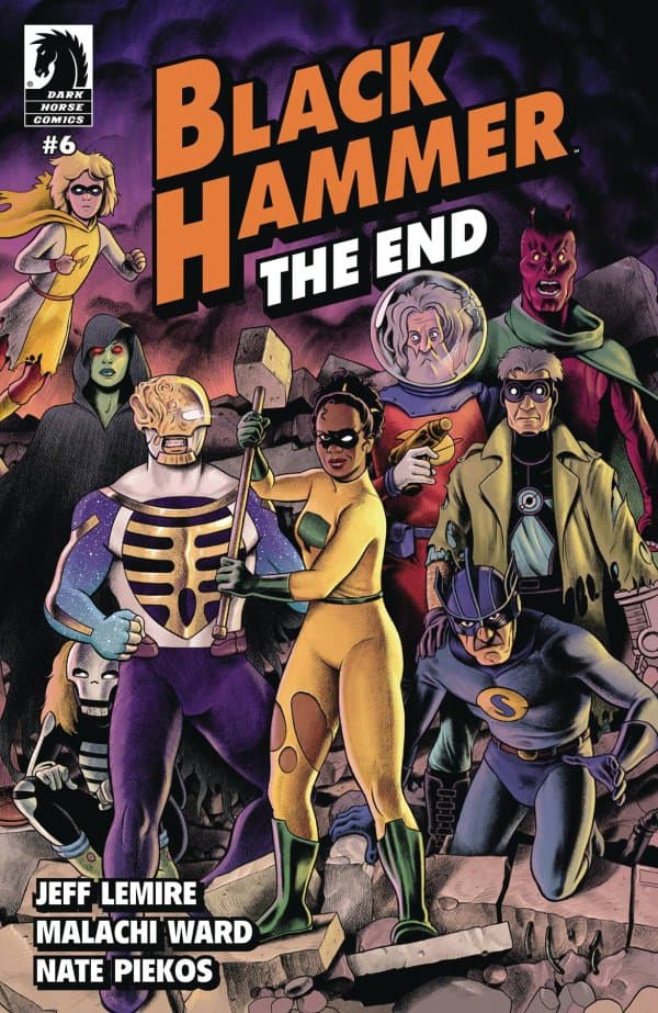 Black Hammer: The End #6 cover