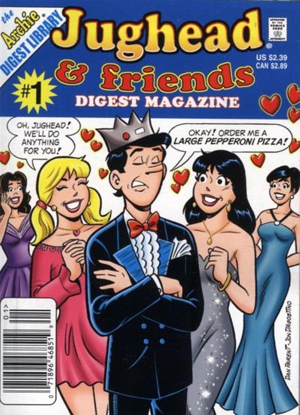 Jughead & Friends Digest Magazine #1 cover