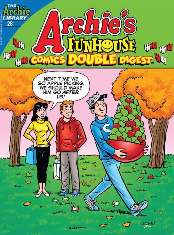 Archie's Funhouse Double Digest #28 cover