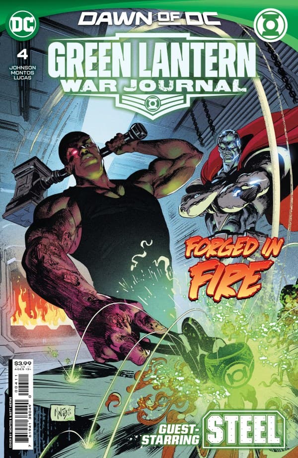 Green Lantern: War Journal #4 cover