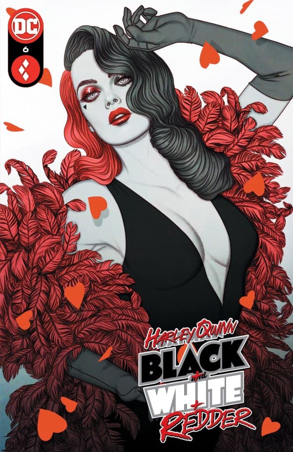 Harley Quinn: Black + White + Redder #6 cover