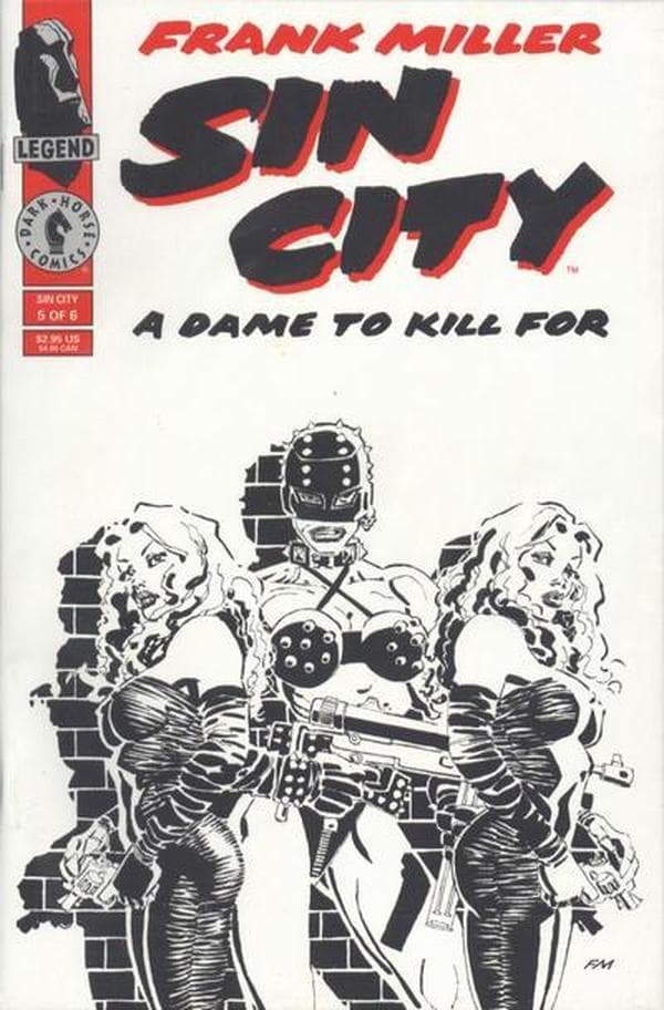 Sin City: A Dame to Kill For #5 cover