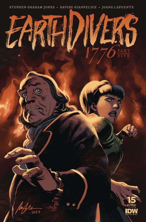 Earthdivers #15 cover