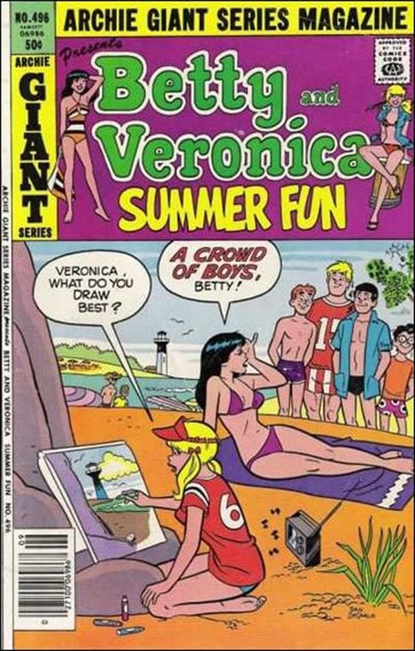 Archie Giant Series Magazine #496 cover