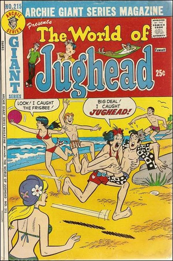 Archie Giant Series Magazine #215 cover