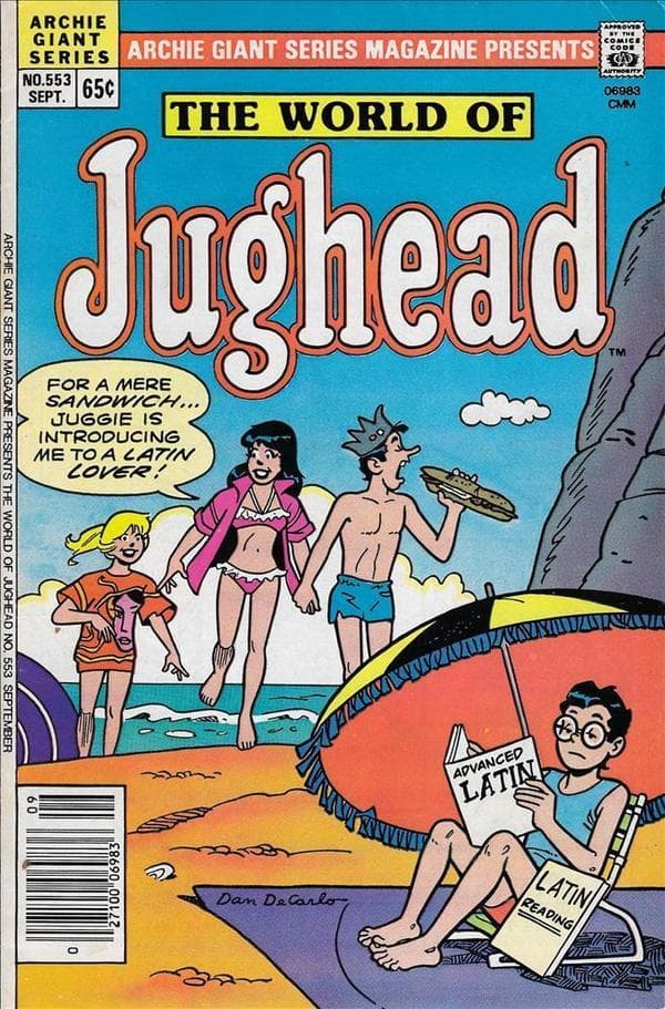 Archie Giant Series Magazine #553 cover