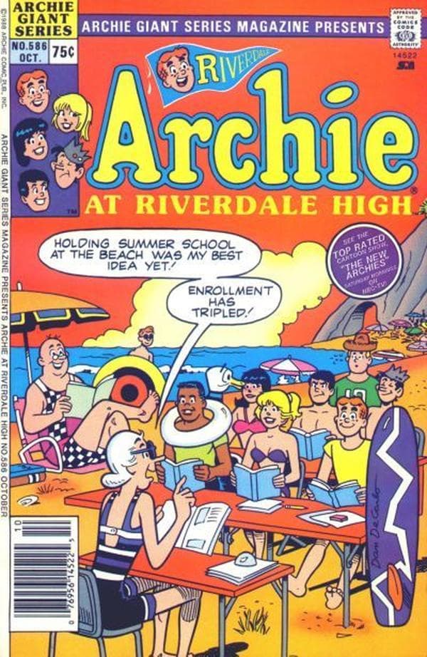 Archie Giant Series Magazine #586 cover