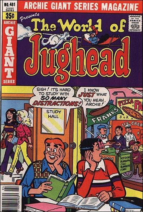 Archie Giant Series Magazine #481 cover