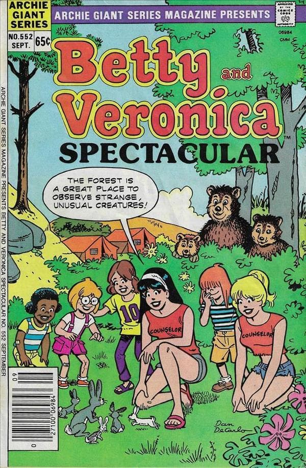 Archie Giant Series Magazine #552 cover