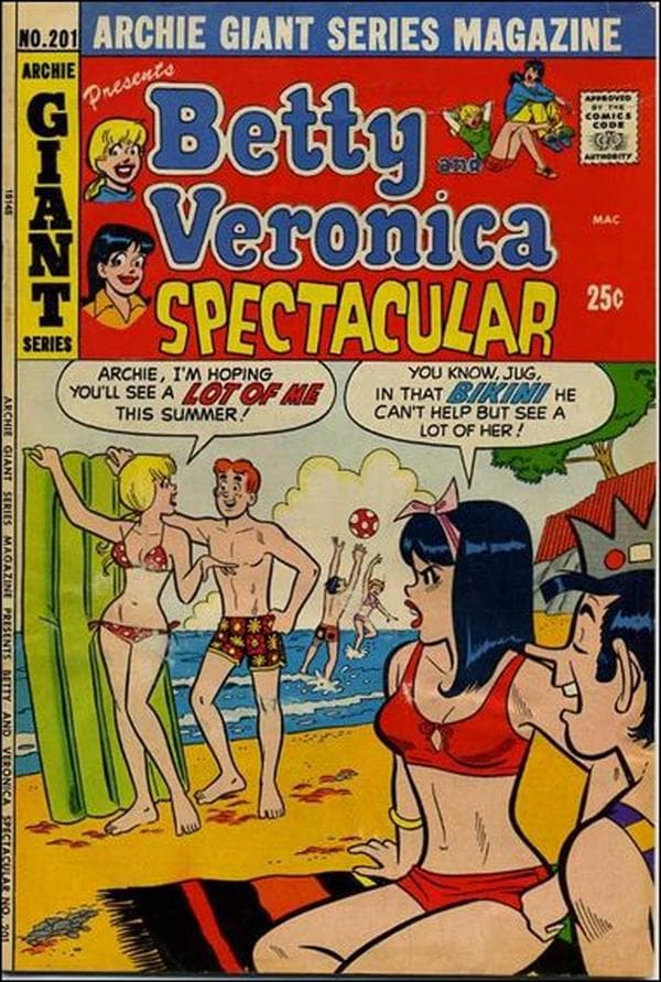 Archie Giant Series Magazine #201 cover