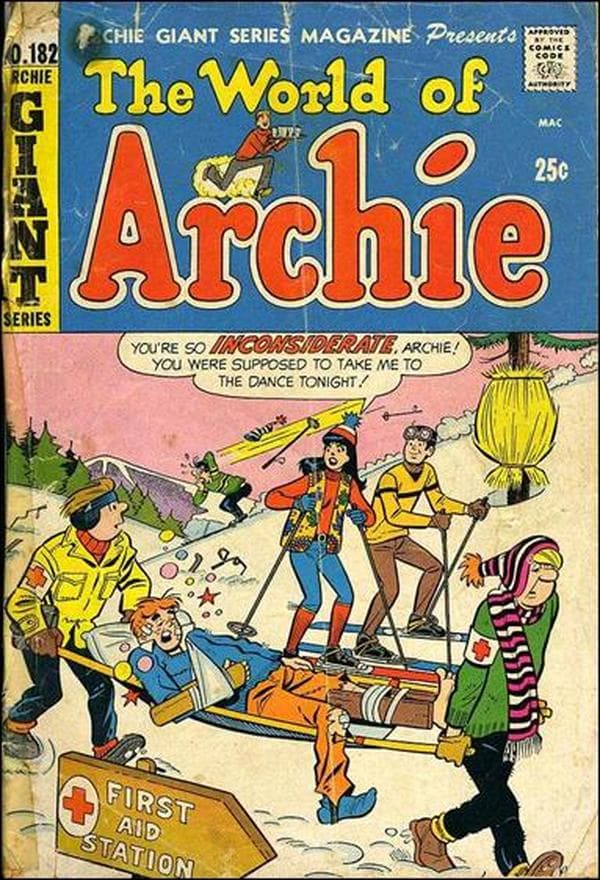 Archie Giant Series Magazine #182 cover