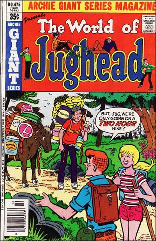 Archie Giant Series Magazine #475 cover