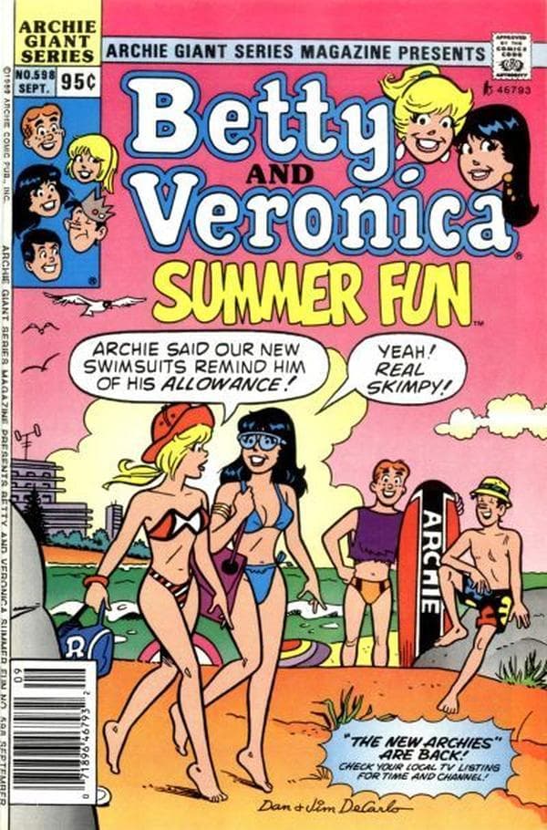 Archie Giant Series Magazine #598 cover