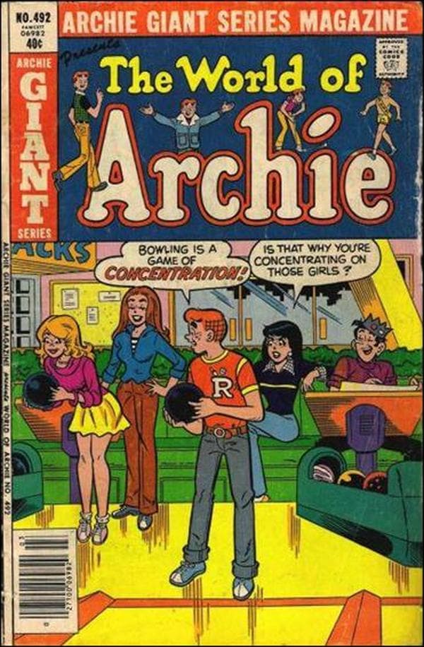 Archie Giant Series Magazine #492 cover