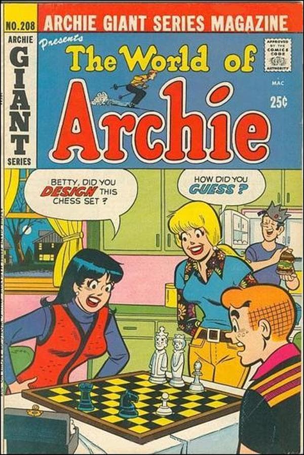 Archie Giant Series Magazine #208 cover