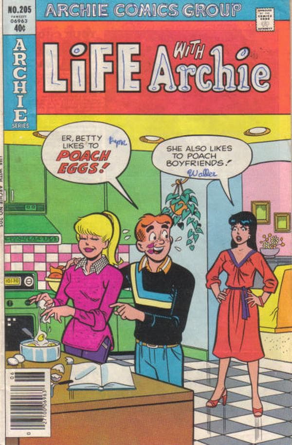 Life with Archie #205 cover