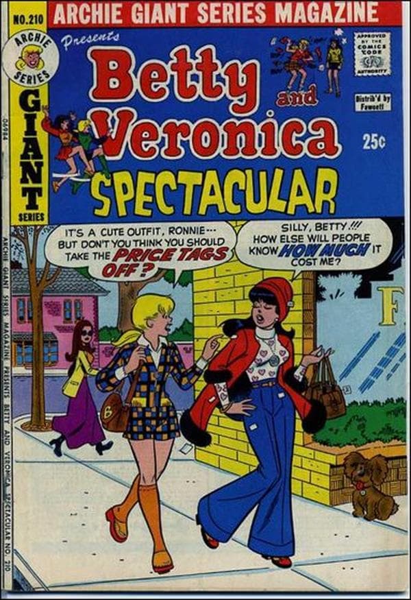 Archie Giant Series Magazine #210 cover
