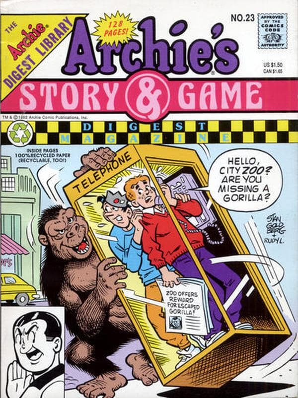 Archie's Story & Game Digest Magazine #23