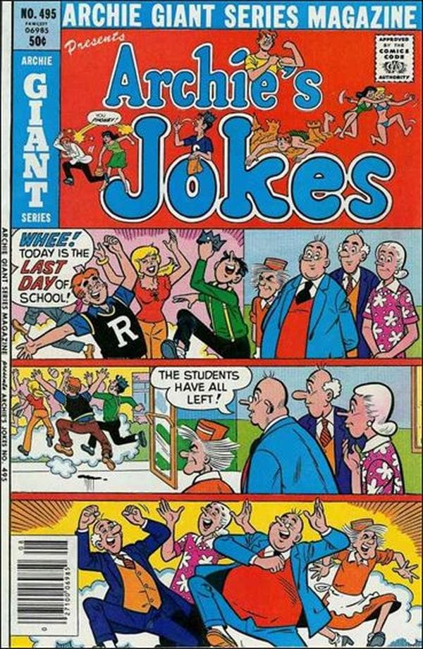 Archie Giant Series Magazine #495 cover
