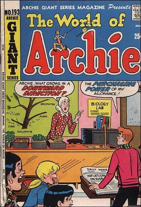 Archie Giant Series Magazine #193 cover