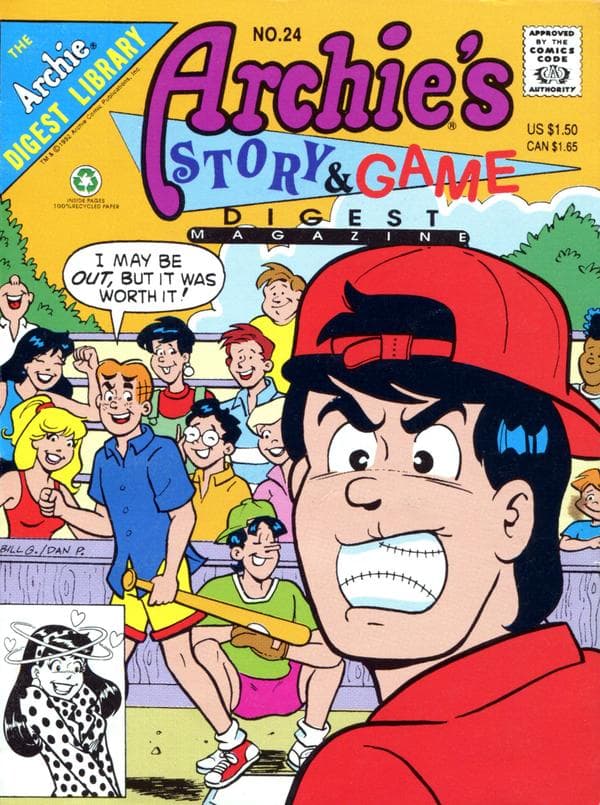 Archie's Story & Game Digest Magazine #24 cover