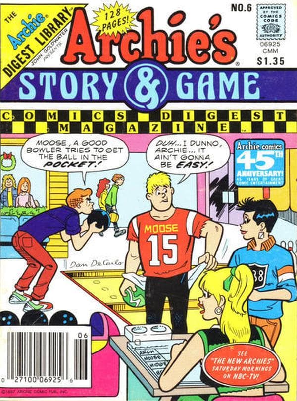 Archie's Story & Game Digest Magazine #6