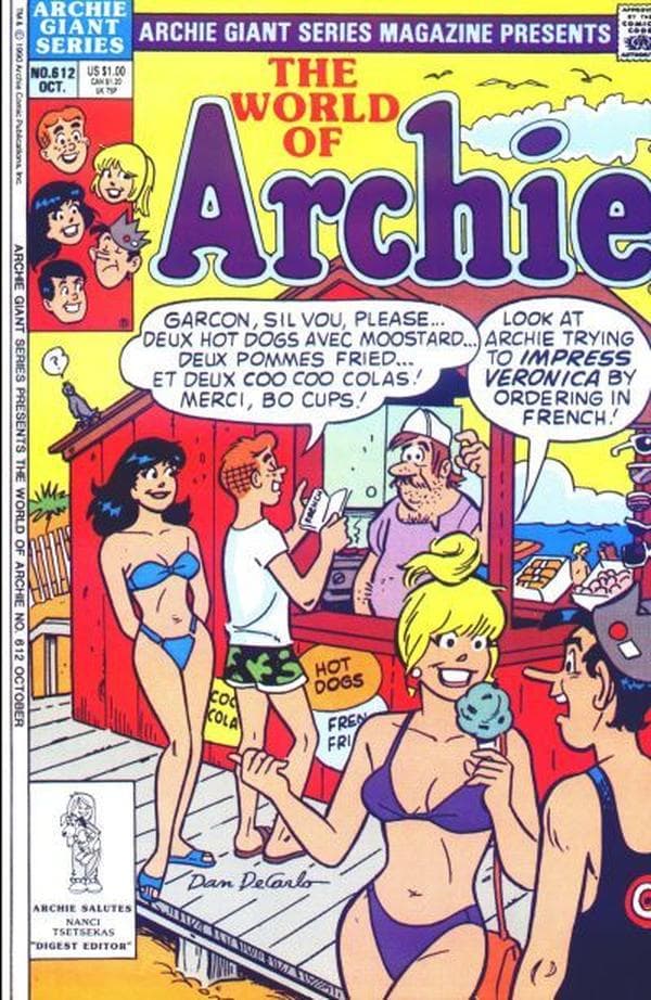 Archie Giant Series Magazine #612 cover