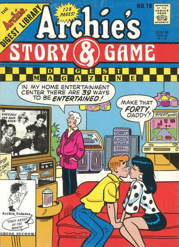 Archie's Story & Game Digest Magazine #16