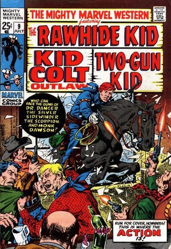 The Mighty Marvel Western #9 cover