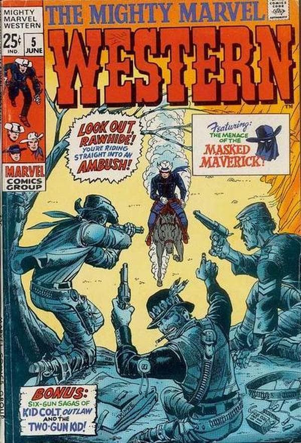 The Mighty Marvel Western #5 cover