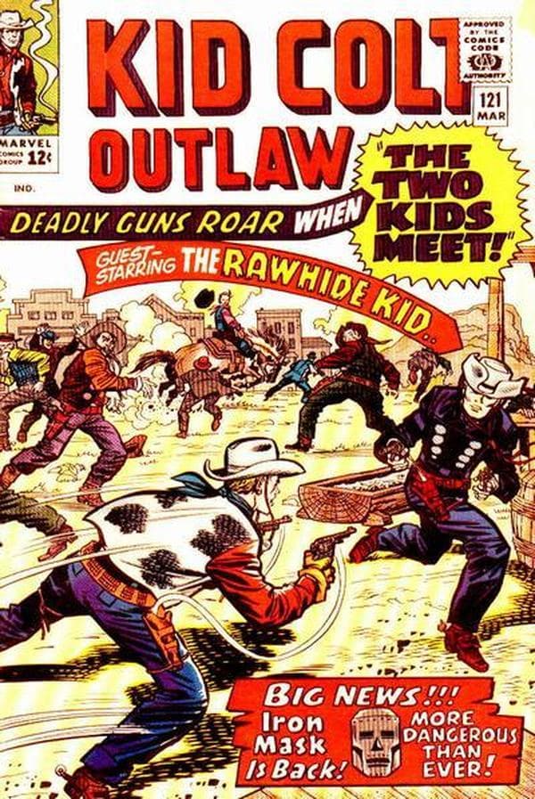 Kid Colt Outlaw #121 cover