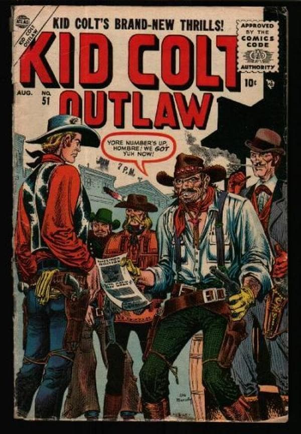 Kid Colt Outlaw #51