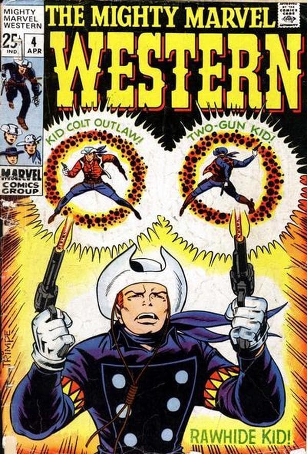 The Mighty Marvel Western #4 cover