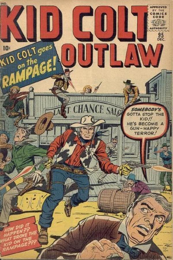 Kid Colt Outlaw #95