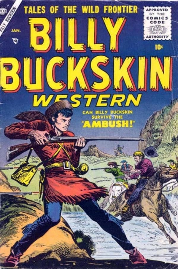 Billy Buckskin #2 cover