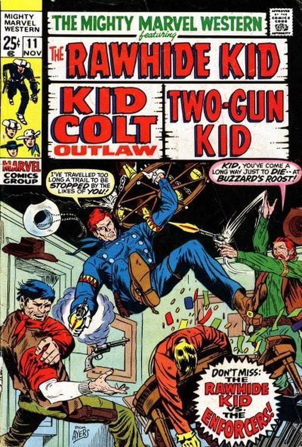 The Mighty Marvel Western #11 cover