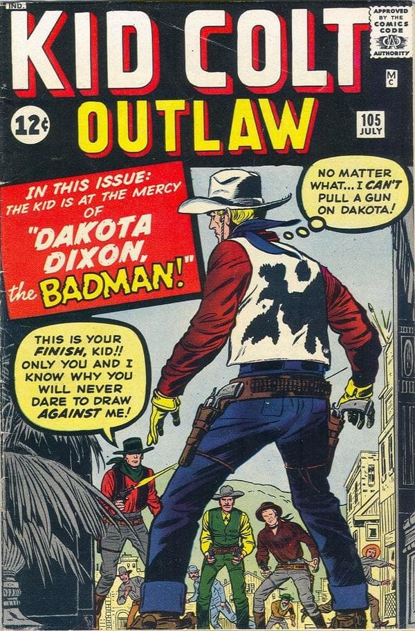 Kid Colt Outlaw #105