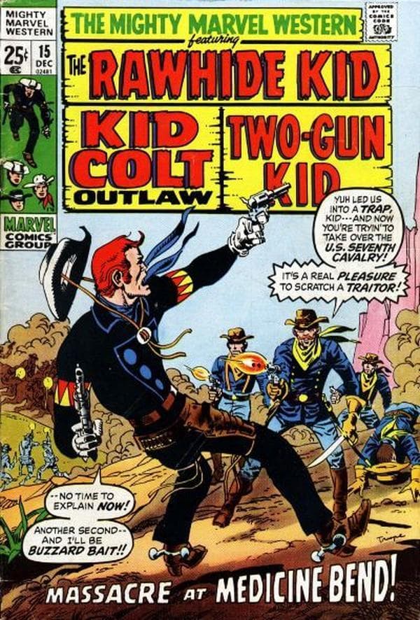The Mighty Marvel Western #15 cover