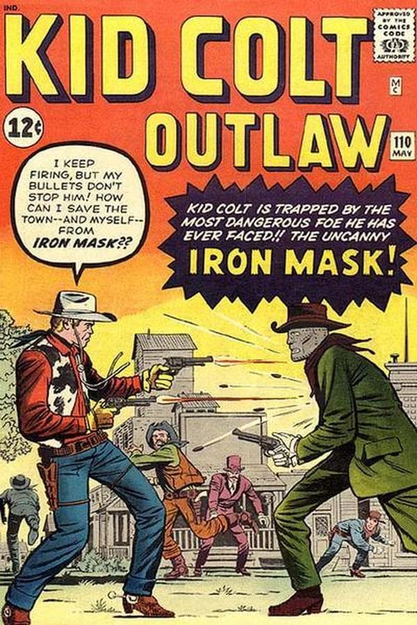 Kid Colt Outlaw #110 cover