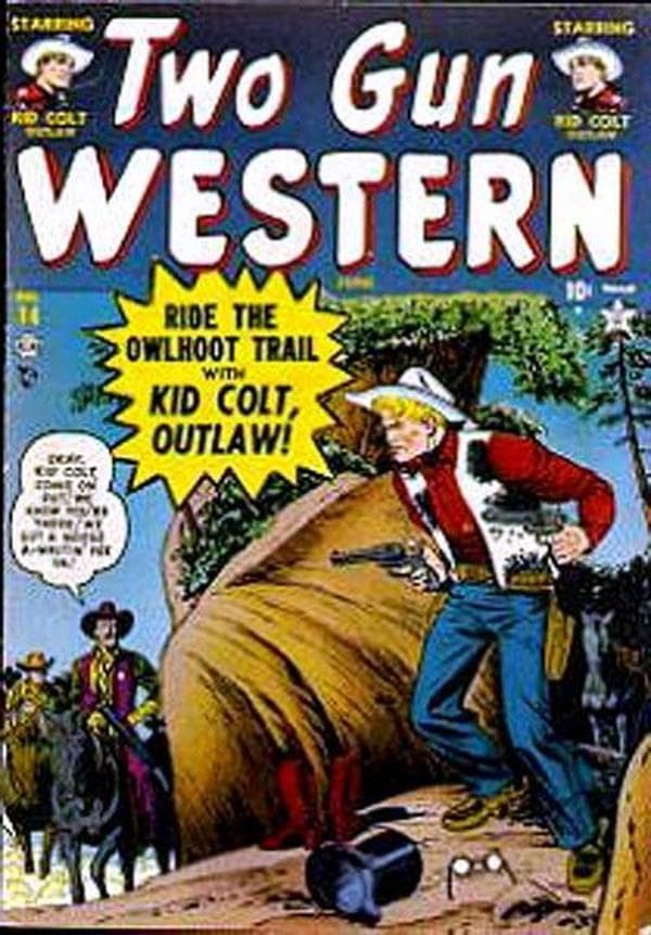 Two Gun Western #14 cover