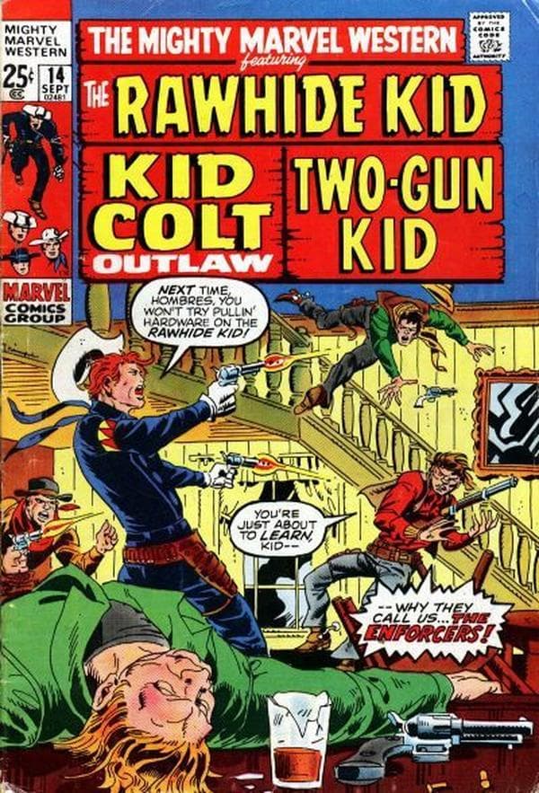 The Mighty Marvel Western #14 cover