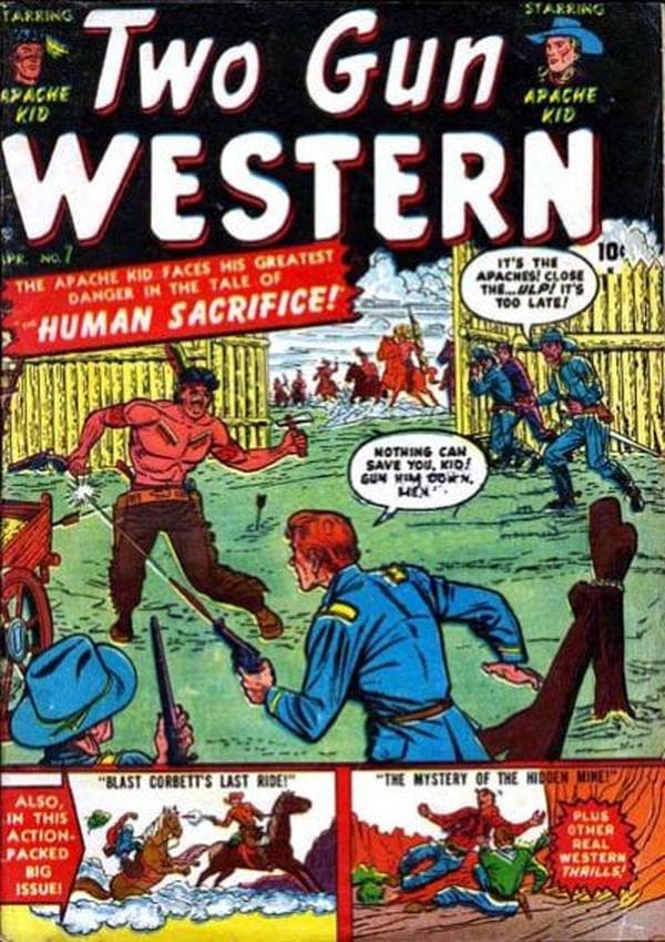 Two Gun Western #7 cover