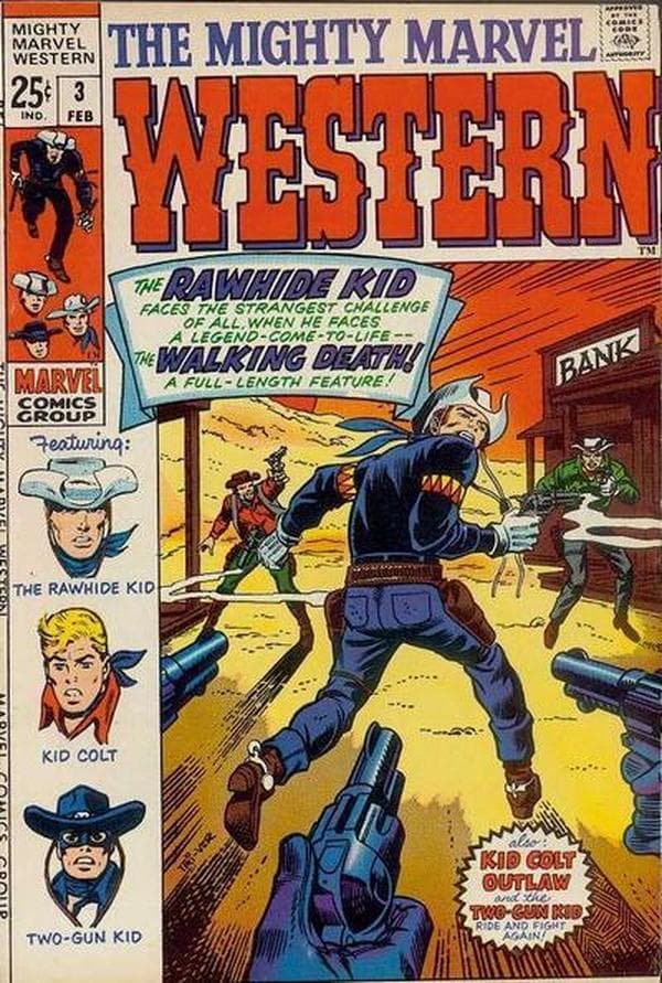 The Mighty Marvel Western #3 cover