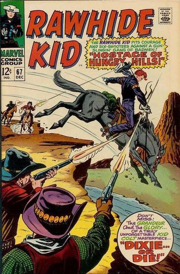 The Rawhide Kid #67 cover