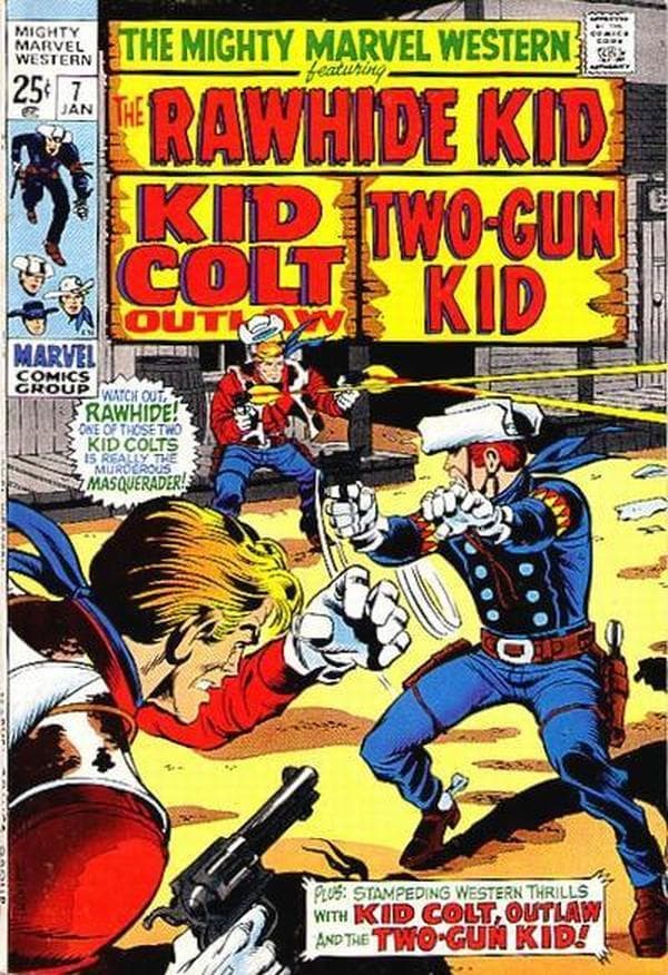 The Mighty Marvel Western #7 cover