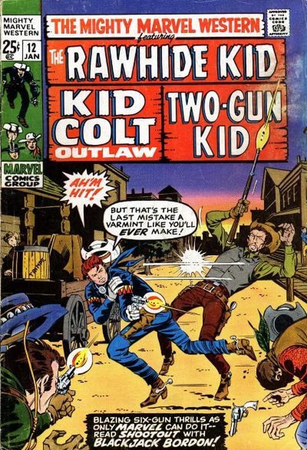 The Mighty Marvel Western #12 cover