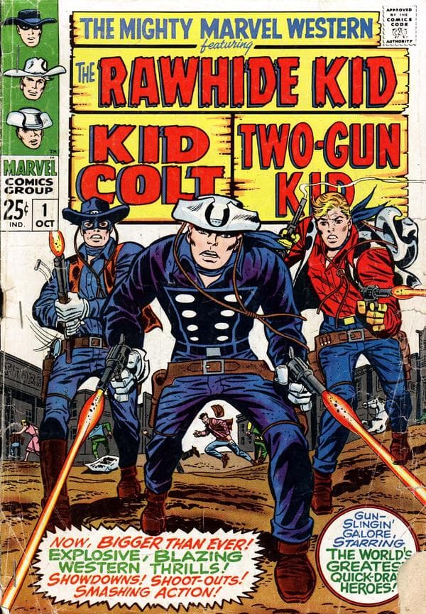 The Mighty Marvel Western #1 cover