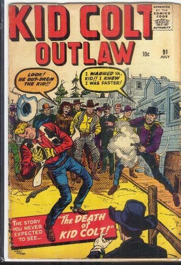 Kid Colt Outlaw #91
